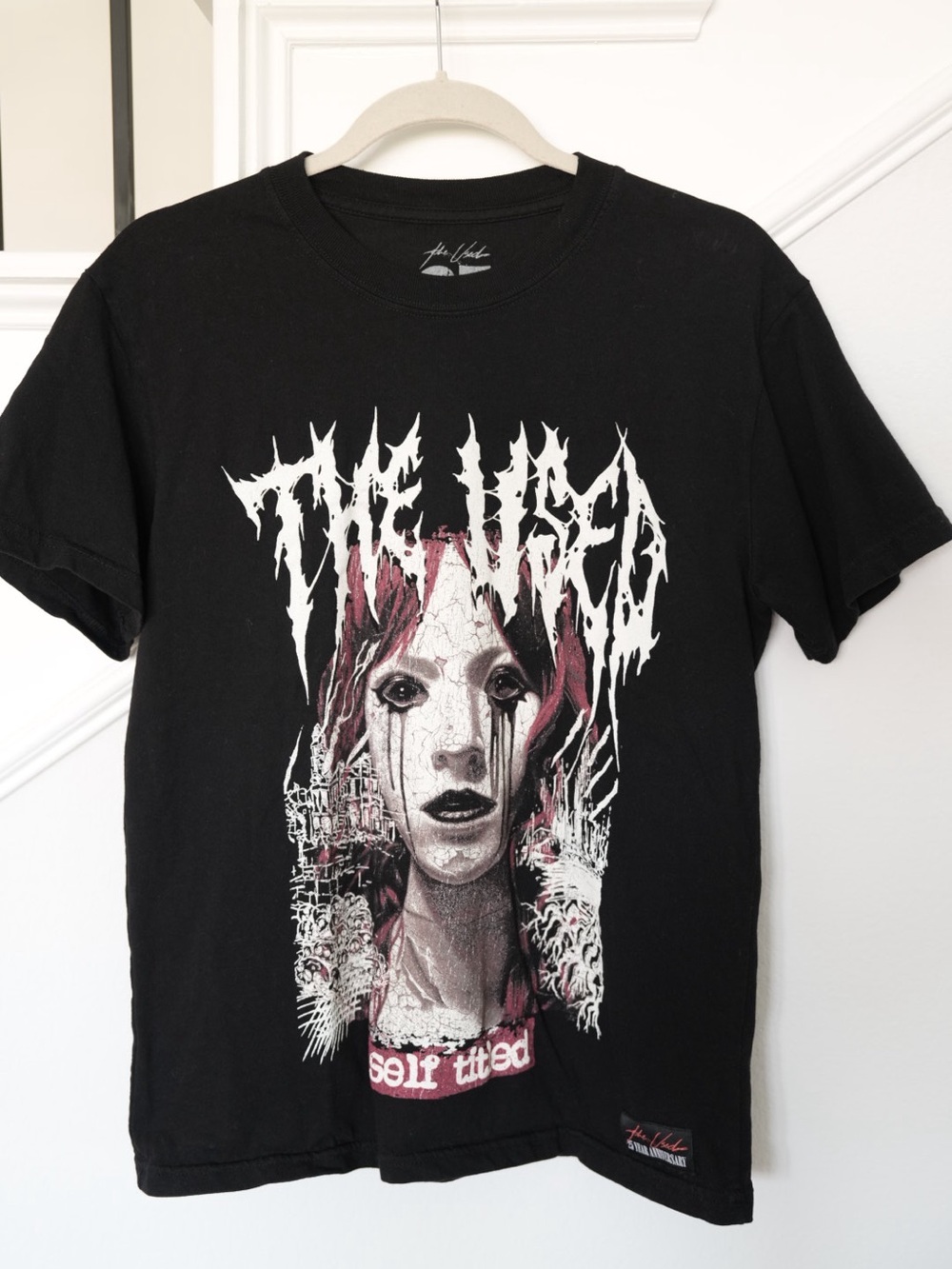 The Used Self Titled 25 Year Anniversary Band Tee Shirt Black Medium Emo Goth